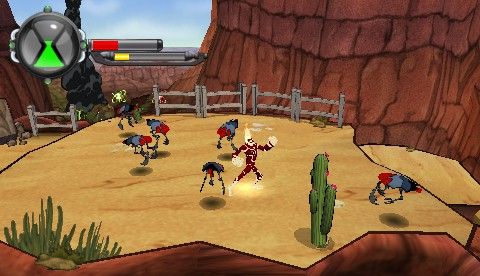 Ben 10 Alien Force: Vilgax Attacks screenshot 5 for PSP